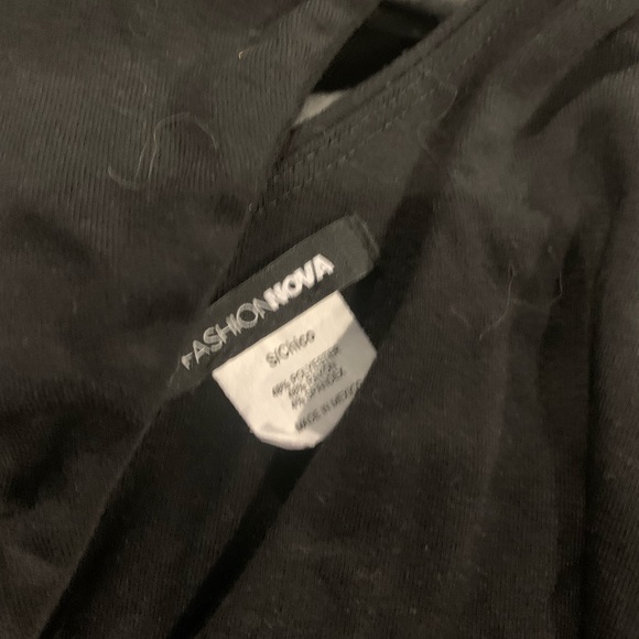 Cut me in one shoulder mini dress - Picture 2 of 2